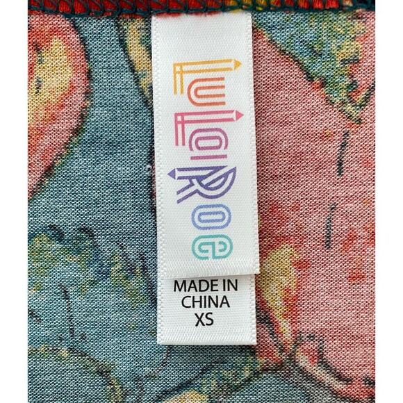 NWT LuLaRoe Women's XS Tomatoes on the Vine Classic Summer T-Shirt - Picture 4 of 6